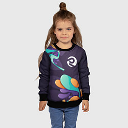 Свитшот детский ARC Raiders graffity splash, цвет: 3D-черный — фото 2