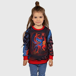 Свитшот детский Хаги Ваги AR, цвет: 3D-красный — фото 2