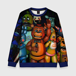 Свитшот детский Five Nights at Frеddys, цвет: 3D-синий