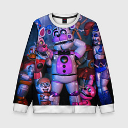 Свитшот детский Фантайм Фредди, цвет: 3D-белый