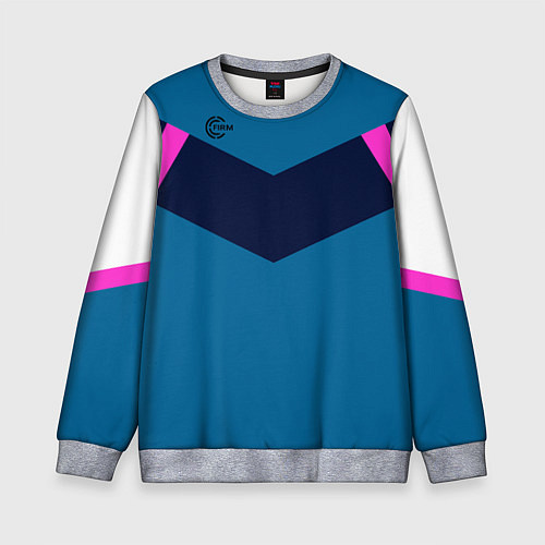 Детский свитшот FIRM в стиле 90х / 3D-Меланж – фото 1