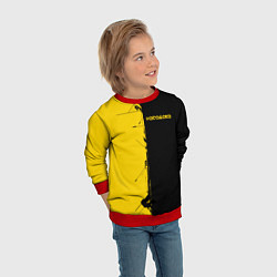 Свитшот детский Arasaka corporation, цвет: 3D-красный — фото 2