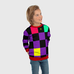 Свитшот детский FIRM прямо из 80х, цвет: 3D-красный — фото 2