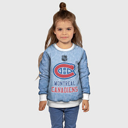 Свитшот детский Montreal Canadiens - NHL, цвет: 3D-белый — фото 2