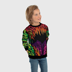 Свитшот детский Пacть скин, цвет: 3D-черный — фото 2