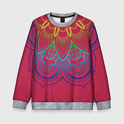 Детский свитшот Viva magenta mandala