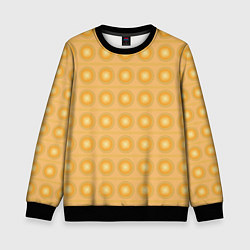 Детский свитшот Желтые пузыри