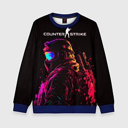 Свитшот детский CS:GO, Art, цвет: 3D-синий