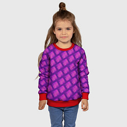 Свитшот детский Логотип Джи Айдл, цвет: 3D-красный — фото 2