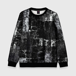 Детский свитшот Абстракт чёрного и белого