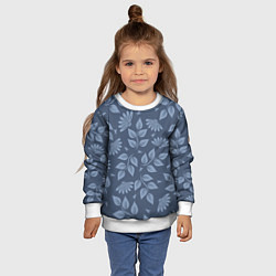 Свитшот детский Цветочный набор с насекомыми, цвет: 3D-белый — фото 2