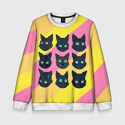 Свитшот детский Hi-Fi Rush 808, цвет: 3D-белый