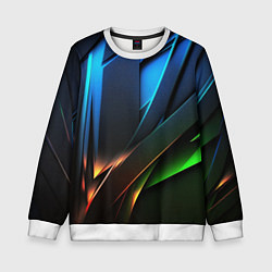 Свитшот детский Gamer background, цвет: 3D-белый