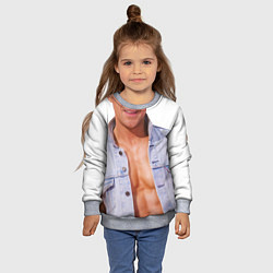 Свитшот детский Kenergy, цвет: 3D-меланж — фото 2