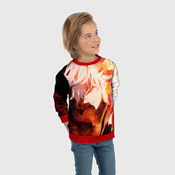 Свитшот детский Адский Рай Габимару, цвет: 3D-красный — фото 2