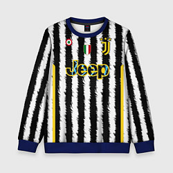 Свитшот детский Влахович Ювентус форма 2324 домашняя, цвет: 3D-синий