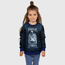 Свитшот детский Bring Me The Horizon Angel, цвет: 3D-синий — фото 2
