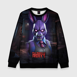 Свитшот детский Bonnie FNAF, цвет: 3D-черный