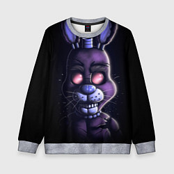 Свитшот детский Five Nights at Freddys Bonnie, цвет: 3D-меланж