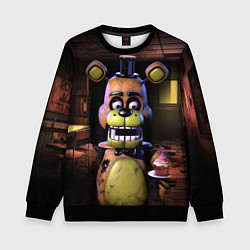 Свитшот детский Five Nights at Freddy, цвет: 3D-черный