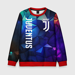 Свитшот детский Juventus logo blue, цвет: 3D-красный