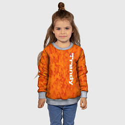Свитшот детский Дизайн Trendy, цвет: 3D-меланж — фото 2