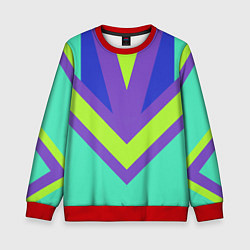 Свитшот детский Имидж 90-х, цвет: 3D-красный