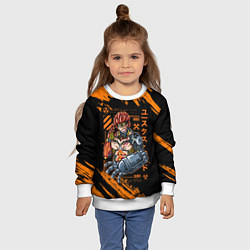Свитшот детский Киборг Юстасс Кид - One Piece, цвет: 3D-белый — фото 2