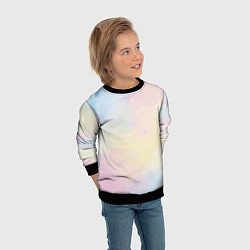 Свитшот детский Tie dye из сериала убийства в одном здании, цвет: 3D-черный — фото 2