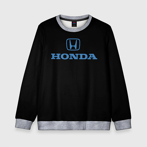 Детский свитшот Honda sport japan / 3D-Меланж – фото 1