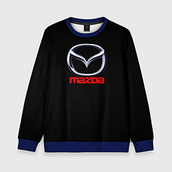 Свитшот детский Mazda japan motor, цвет: 3D-синий