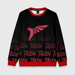 Свитшот детский Talon style, цвет: 3D-красный