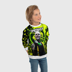 Свитшот детский The Prodigy Keith Flint, цвет: 3D-белый — фото 2