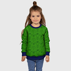Свитшот детский Shrek: Pattern, цвет: 3D-синий — фото 2