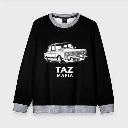 Детский свитшот TAZ Mafia / 3D-Меланж – фото 1