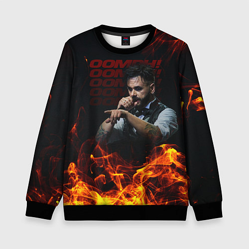 Детский свитшот Dero Goi Oomph / 3D-Черный – фото 1