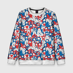 Детский свитшот Русские матрешки