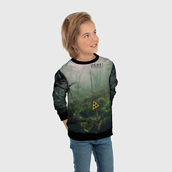 Свитшот детский STALKER 2 мёртвый лес, цвет: 3D-черный — фото 2