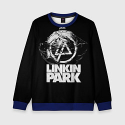 Свитшот детский Linkin Park рэп-метал, цвет: 3D-синий