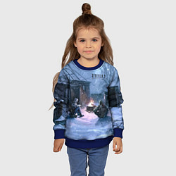 Свитшот детский STALKER 2 новички на кордоне, цвет: 3D-синий — фото 2