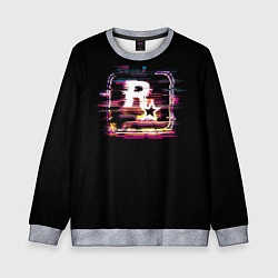 Свитшот детский Rockstar noise, цвет: 3D-меланж