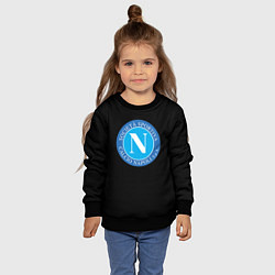 Свитшот детский Napoli fc, цвет: 3D-черный — фото 2