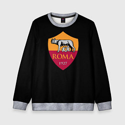 Свитшот детский Roma fc club sport, цвет: 3D-меланж