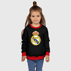 Свитшот детский Real madrid fc club, цвет: 3D-красный — фото 2