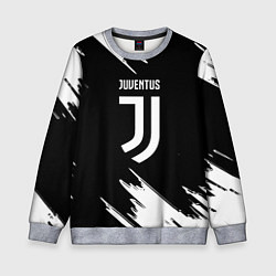 Свитшот детский Juventus краски текстура, цвет: 3D-меланж