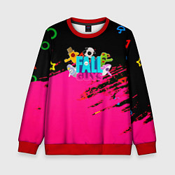 Свитшот детский Fall Guys kids color, цвет: 3D-красный