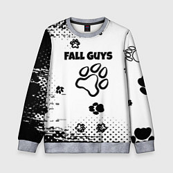 Свитшот детский Fall Guys game, цвет: 3D-меланж