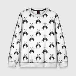 Детский свитшот Panda love - pattern