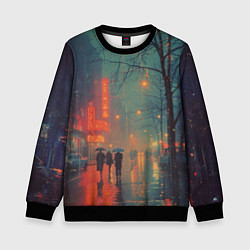 Детский свитшот Пасмурный вечер