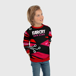 Свитшот детский Farcry new dawn, цвет: 3D-красный — фото 2